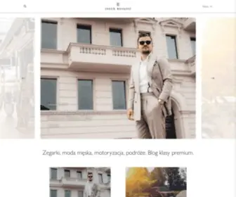 Jakubroskosz.com(Zegarki, moda męska, motoryzacja, podróże) Screenshot
