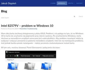 Jakubstepien.net(Stępień) Screenshot
