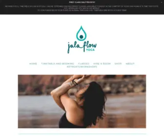 Jalaflowyoga.com(Yoga in Sidmouth) Screenshot