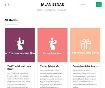 Jalanbenar.com(JALAN BENAR) Screenshot