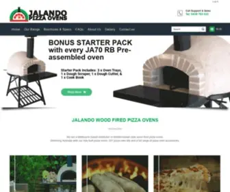 Jalandopizzaovens.com.au(Wood Fired Pizza Ovens & Pizza Tools Australia) Screenshot