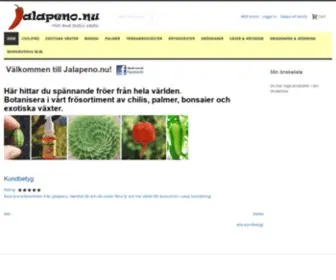 Jalapeno.nu(Fröhandel) Screenshot