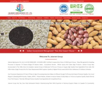 Jalaramagri.com(Jalaram Agriexports Ltd) Screenshot