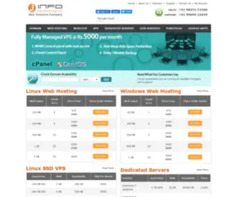 Jalaraminfotech.com(Web Hosting Ahmedabad) Screenshot