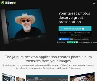 Jalbum.net(Create photo album) Screenshot