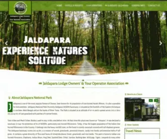 Jaldapara.org(Jaldapara Lodge Owners & Tour Operators Association) Screenshot