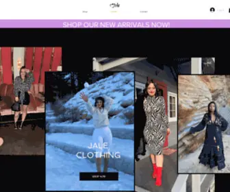 Jaleclothing.com(JALE) Screenshot