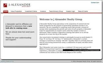 Jalexanderrealty.com(J Alexander Realty) Screenshot