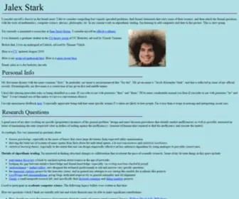 Jalexstark.com(Jalex Stark) Screenshot