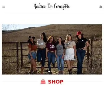 Jaliscodecorazon.com(Jalisco de Corazón) Screenshot