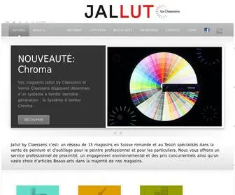 Jallut.ch(JALLUT Peintures) Screenshot