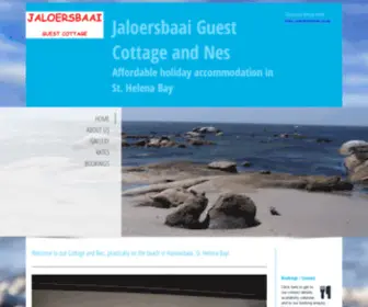 Jaloersbaai.co.za(Jaloersbaai Guest Cottage) Screenshot