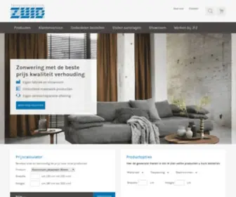 JaloezieenfabriekZuid.nl(Jaloezieënfabriek Zuid fabriceert goedkope jaloezieën en lamellen) Screenshot