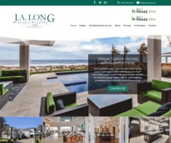 Jalong.com(J.A. Long Design Builders) Screenshot