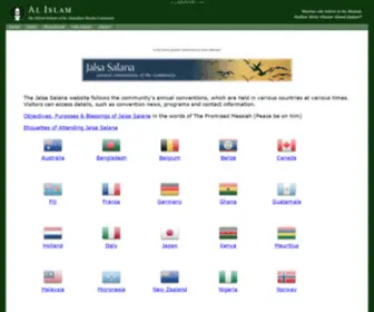 Jalsasalana.org(Al Islam) Screenshot