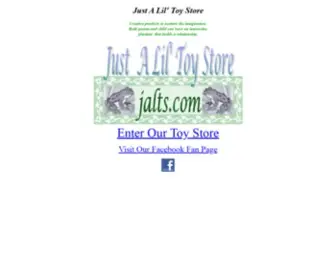 Jalts.com(Just A Lil' Toy Store) Screenshot