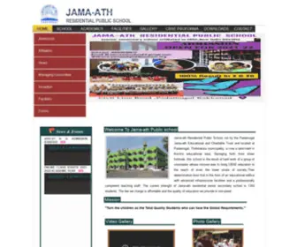 Jamaathpublicschool.org(Jama ath public school Padamugal) Screenshot