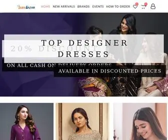 Jamabazar.com(#1 Online Clothing Store) Screenshot