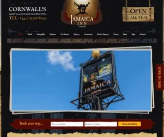Jamaicainn.co.uk(Bodmin Moor Hotel) Screenshot