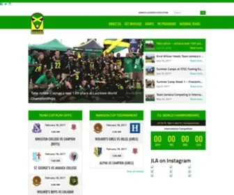 Jamaicalacrosse.org(Jamaica Lacrosse Association) Screenshot