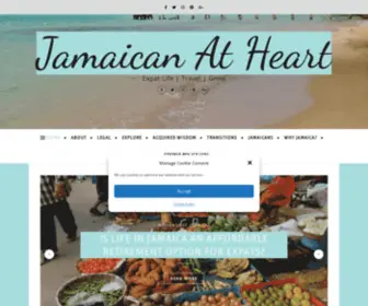 Jamaicanatheart.com(Jamaican at Heart) Screenshot