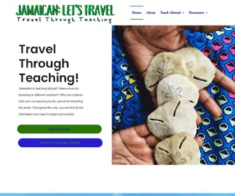 Jamaicanletstravel.com(Use Teaching to Travel the World) Screenshot