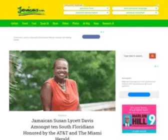 Jamaicans.com(Jamaicans and Jamaica) Screenshot