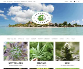 Jamaicanseedbank.com(Jamaican Seed Bank) Screenshot