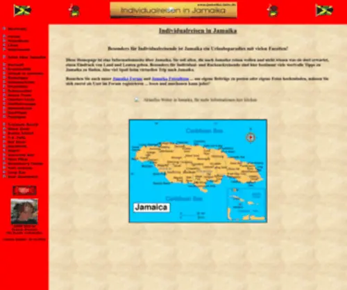 Jamaika-Info.de(Jamaika Reise) Screenshot