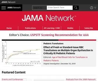 Jamanetwork.com(JAMA Network) Screenshot
