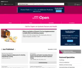 Jamanetworkopen.com(JAMA Network Open) Screenshot