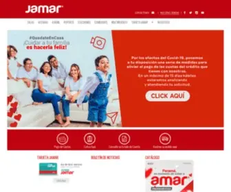 Jamar.com.pa(Muebles para el hogar en Panam) Screenshot