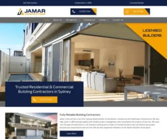 Jamarconstructions.com.au(Jamar Constructions) Screenshot