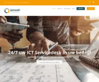 Jamasaki.be(Raadpleeg onze ICT Consultants) Screenshot