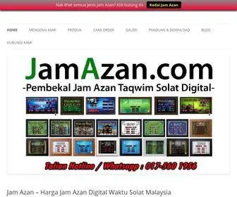 Jamazan.com(Jam Azan) Screenshot