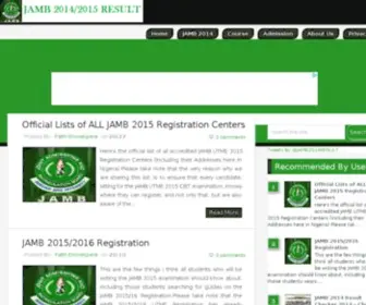 Jamb2015Result.com(JAMB Computer Base Test Guide) Screenshot