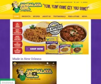 Jambalayagirl.com(Jambalaya Girl) Screenshot