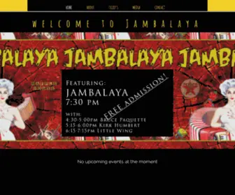 Jambalayamusicmn.com(Music Group) Screenshot