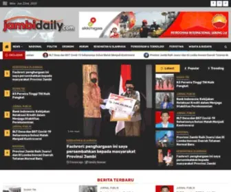 Jambidaily.com(Media Online Publik Aksara Propinsi Jambi) Screenshot