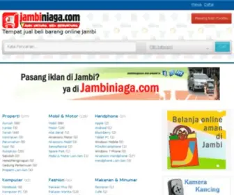 Jambiniaga.com(Situs Iklan Online Jambi) Screenshot