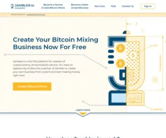 Jambler.io(Your opportunity to have bitcoin business) Screenshot