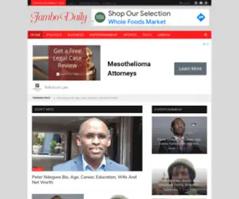 Jambodaily.com(Jambo Daily) Screenshot