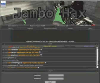 Jambohax.com(HTML) Screenshot