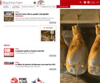 Jambon-DE-Bayonne.com(La Maison du Jambon de Bayonne) Screenshot