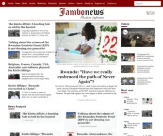 Jambonews.net(Jambo News) Screenshot