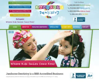 Jamboreedentistry.com(Pediatric Dentistry) Screenshot