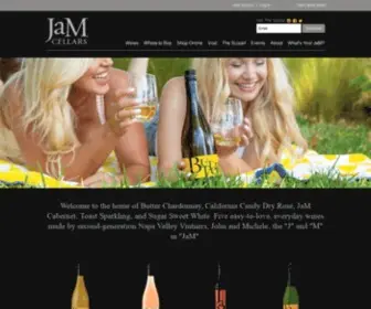 Jamcellars.com(Jam Cellars) Screenshot