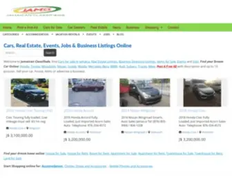 Jamcl.com(Jamaica Classifieds) Screenshot