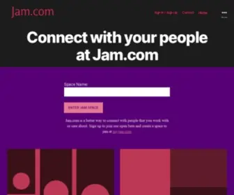 Jam.com(Create Your Own Social Network) Screenshot