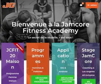 Jamcoredz.com(Jamcore Fitness Academy) Screenshot